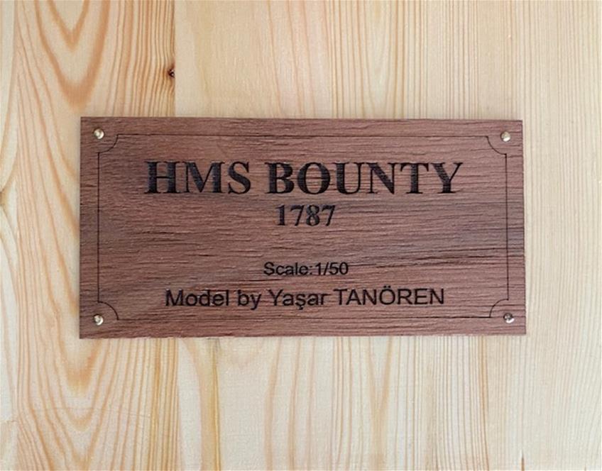 HMS BOUNTY 1/50